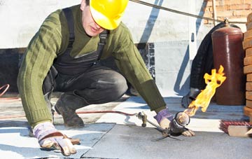 Badninish flat roof construction